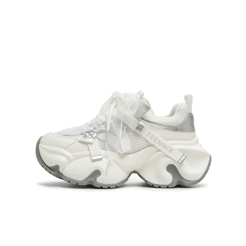 天美意2025秋新款时髦运动闲百搭老爹鞋女休闲鞋KD117CM5