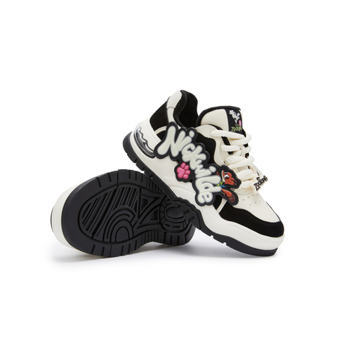 天美意2025秋新款商场同款疯狂动物城联名面包鞋女板鞋CNE30CM5