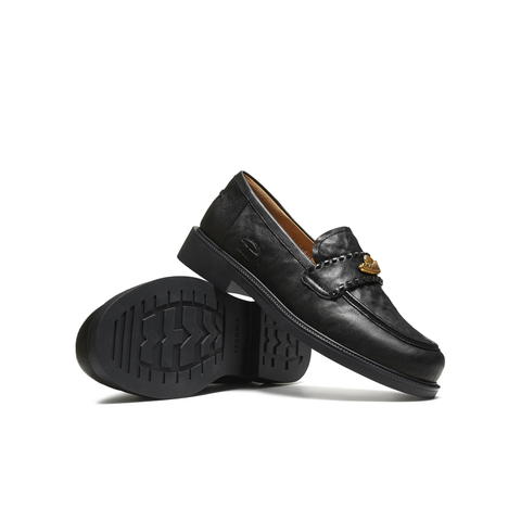 天美意2025秋新款商场同款玩具总动员联名复古女乐福鞋CXC39CA5