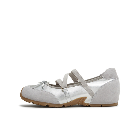 天美意2025秋新款商场同款潮流休闲纯色百搭女玛丽珍鞋BL251CQ5