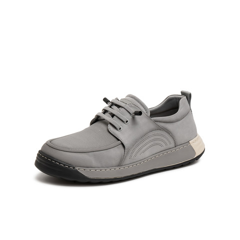 天美意2025夏新款商场同款简约舒适透气一脚蹬男布鞋3VH01BM5