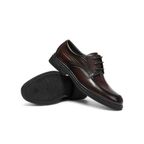 天美意2025秋新款商场同款商务四季英伦通勤男正装皮鞋3WP01CM5