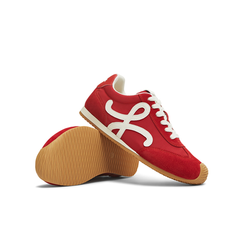 天美意2025秋新款潮流运动休闲百搭复古德训鞋女阿甘鞋KG126CM5