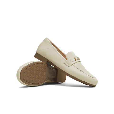 天美意2025秋新款商场同款休闲百搭通勤上班女乐福鞋CPC12CA5