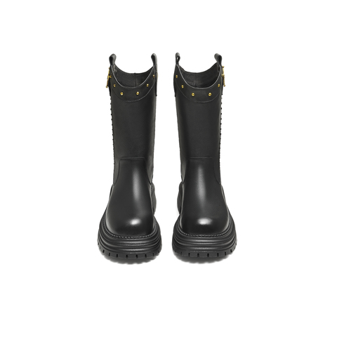 天美意2025冬新款商场同款玩具总动员联名潮流女西部靴BL631DZ5