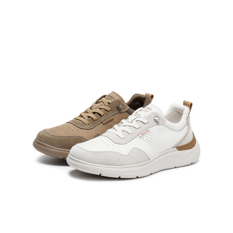 天美意2025秋新款商场同款运动厚底休闲鞋男板鞋FCH08CM5