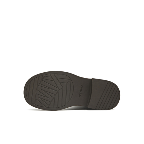 天美意2025冬新款商场同款高直筒显瘦百搭厚底女骑士靴CD580DG5