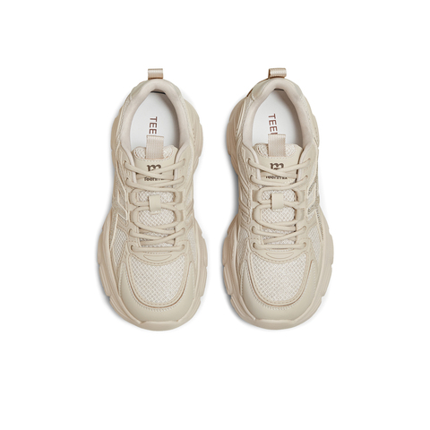 天美意2025秋新款商场同款厚底运动鞋百搭增高女老爹鞋BL113CM5