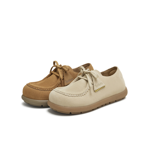 天美意2025秋新款商场同款休闲纯色百搭舒适女袋鼠鞋CER23CM5