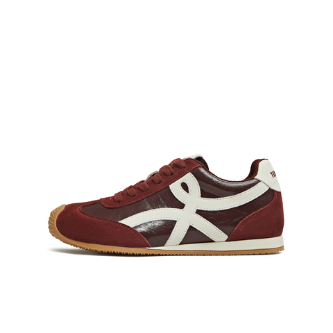 天美意2025冬新款休闲复古百搭内增高德训鞋女阿甘鞋KG096DM5