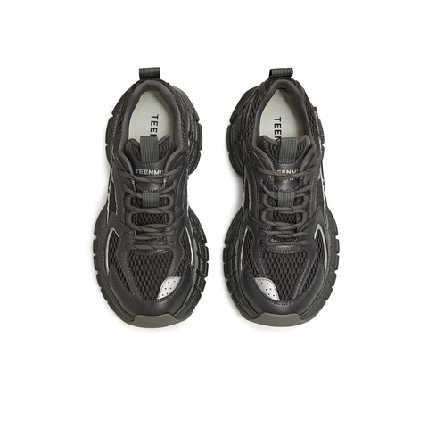 天美意2025冬新款商场同款厚底增高百搭老爹鞋女休闲鞋BM221DM5