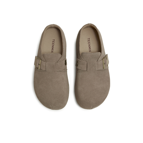 天美意2025秋新款潮流休闲百搭复古户外度假女勃肯鞋KK076CM5