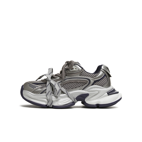 天美意2025秋新款商场同款厚底运动鞋百搭增高女老爹鞋BM311CM5