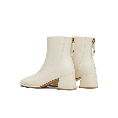 天美意2025冬新款商场同款简约气质时装靴百搭女短靴BM011DD5