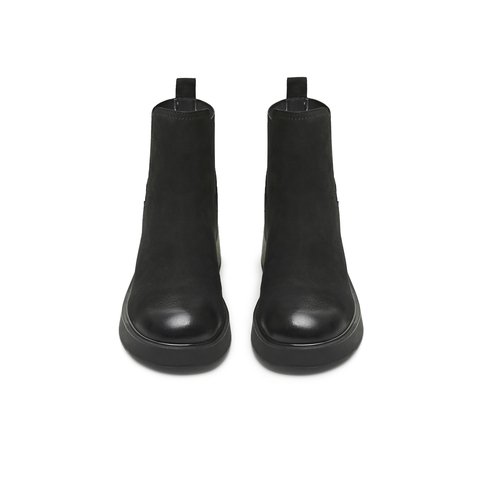 天美意2025冬新款商场同款粗跟休闲经典百搭女切尔西靴BL721DD5