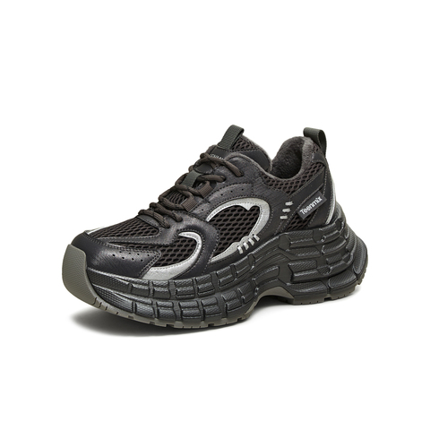 天美意2025冬新款商场同款厚底增高百搭老爹鞋女休闲鞋BM221DM5