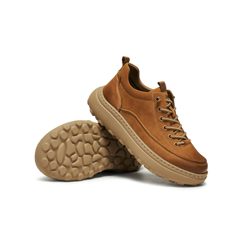 天美意2025冬新款商场同款休闲运动复古户外男工装鞋WCG01DD5