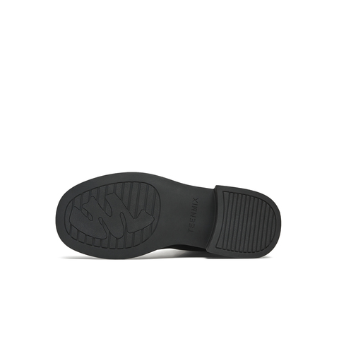 天美意2025冬新款商场同款后拉链厚底百搭复古女时装靴CCH40DD5