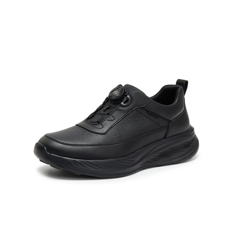 天美意2025冬新款商场同款休闲复古百搭男休闲运动鞋FDU12DM5