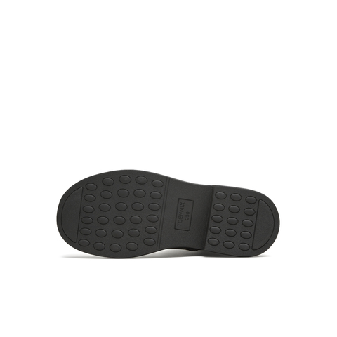 天美意2025冬新款休闲一脚蹬显瘦百搭英伦女时装靴KQZ14DZ5