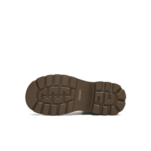 天美意2025冬新款显瘦百搭厚底潮流纯色瘦瘦靴女弹力靴KTX22DC5