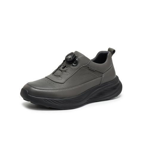 天美意2025冬新款商场同款休闲复古百搭男休闲运动鞋FDU12DM5