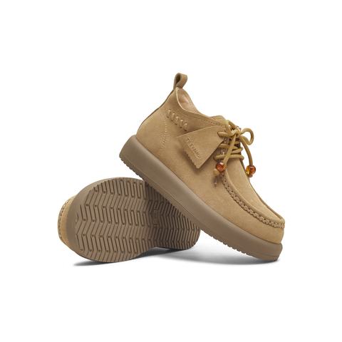 天美意2025冬新款商场同款袋鼠鞋高帮短靴复古女时装靴BL781DD5