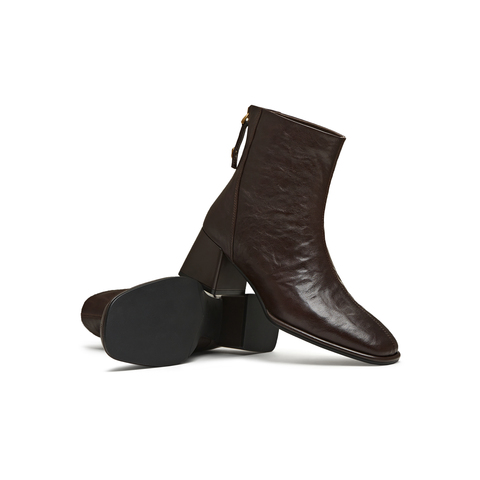 天美意2025冬新款商场同款简约气质时装靴百搭女短靴BM011DD5