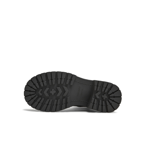 天美意2025冬新款系带复古百搭短靴户外潮流女马丁靴KDX20DZ5