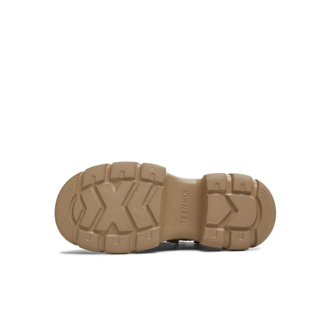 天美意2025冬新款商场同款厚底增高百搭日常女马丁靴CFR40DD5