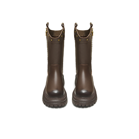 天美意2025冬新款商场同款玩具总动员联名潮流女西部靴BL631DZ5