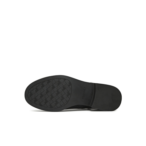 天美意2025冬新款商场同款厚底复古百搭短靴女时装靴CSV46DD5