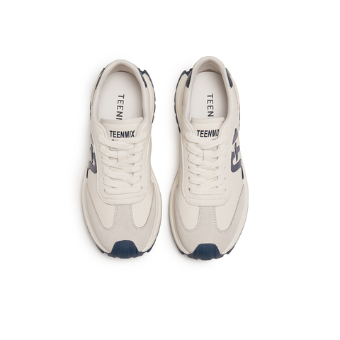 天美意2025冬新款商场同款厚底阿甘鞋德训鞋男休闲鞋3XK01DM5