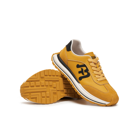 天美意2025冬新款商场同款厚底阿甘鞋德训鞋男休闲鞋3XK01DM5