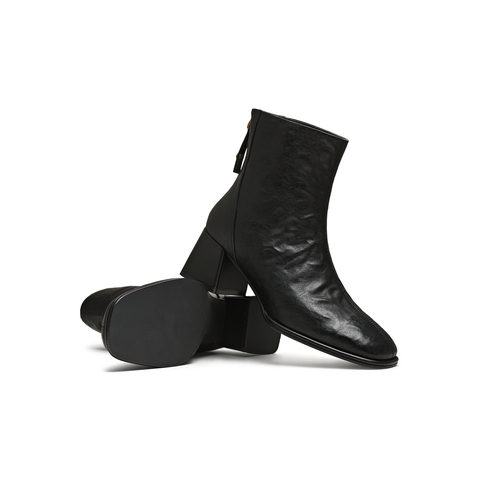 天美意2025冬新款商场同款简约气质时装靴百搭女短靴BM011DD5