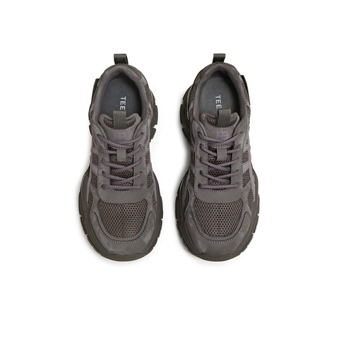 天美意2025冬新款厚底休闲百搭系带运动户外女老爹鞋KD130DM5