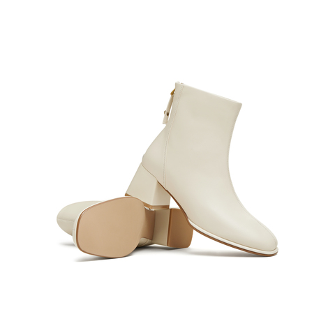 天美意2025冬新款商场同款简约气质时装靴百搭女短靴BM011DD5