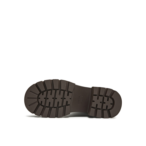 天美意2025冬新款直筒显瘦百搭厚底潮流纯色女弹力靴KTX21DG5