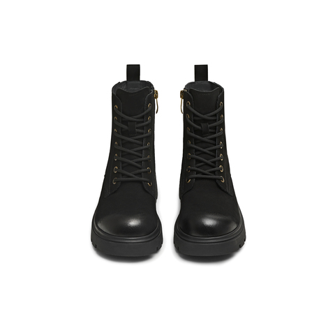 天美意2025冬新款商场同款系带户外百搭增高女马丁靴BL941DD5