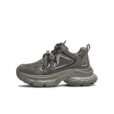 天美意2025冬新款商场同款厚底增高百搭老爹鞋女休闲鞋BK963DM5