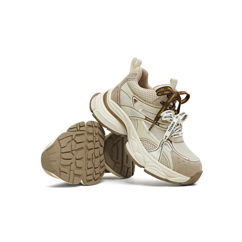 天美意2025冬新款商场同款休闲百搭厚底系带女老爹鞋BM081DD5