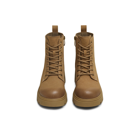 天美意2025冬新款商场同款系带户外百搭增高女马丁靴BL941DD5