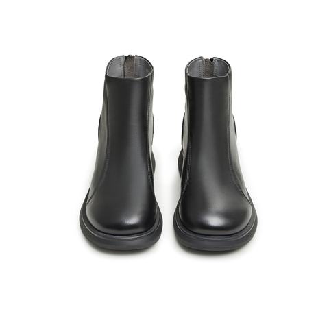 天美意2025冬新款商场同款复古百搭短靴时装靴女靴BH171DD5