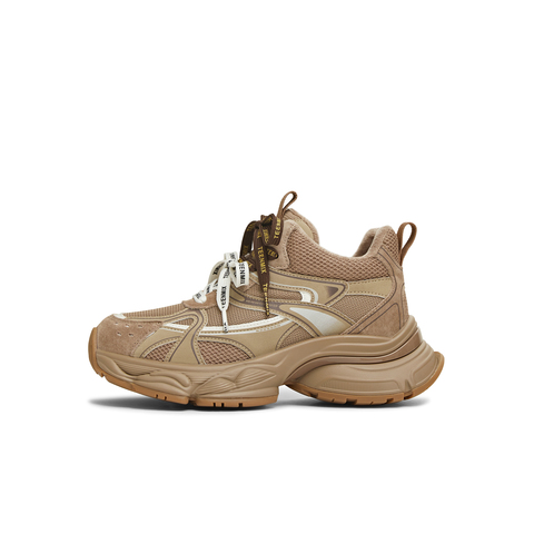 天美意2025冬新款商场同款休闲百搭厚底系带女老爹鞋BM081DD5