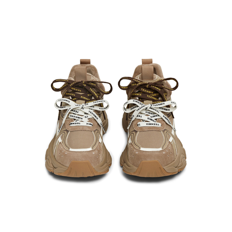 天美意2025冬新款商场同款休闲百搭厚底系带女老爹鞋BM081DD5