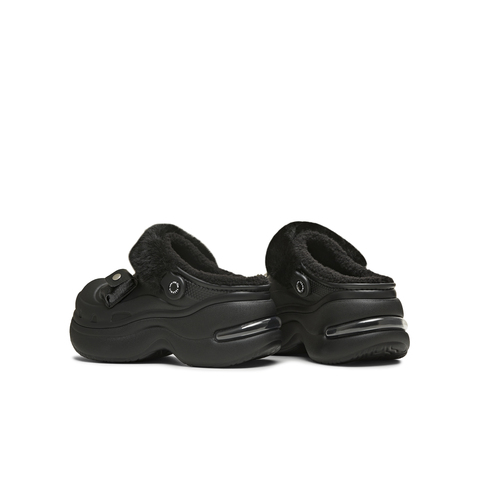 天美意2025冬新款商场同款毛绒保暖可爱百搭女洞洞鞋CIB06DH5