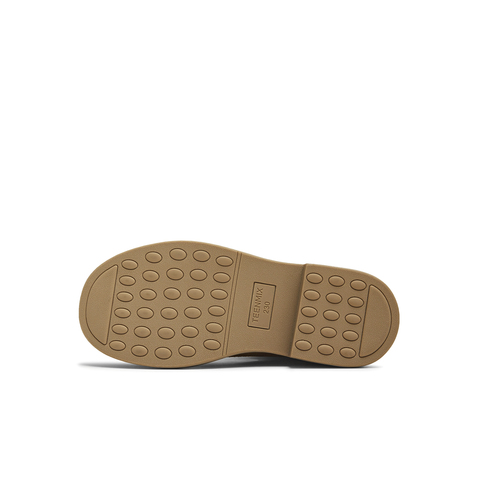 天美意2025冬新款商场同款厚底复古百搭短筒靴女西部靴BL771DZ5