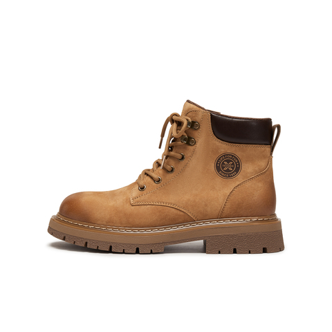 天美意2025冬新款商场同款厚底休闲百搭短靴男马丁靴3XL01DD5