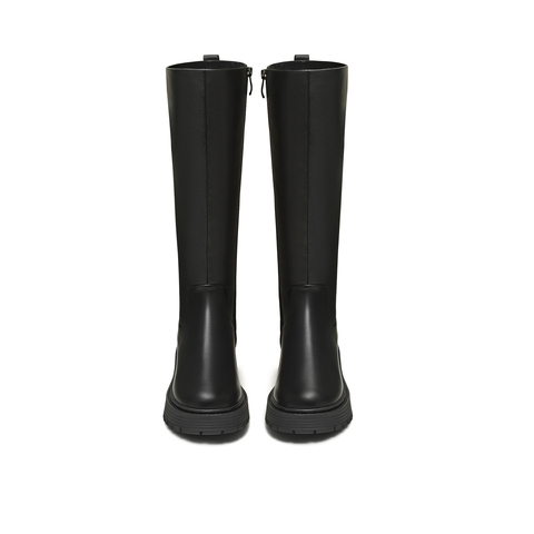 天美意2025冬新款商场同款百搭显瘦舒适长靴女骑士靴CQ981DG5