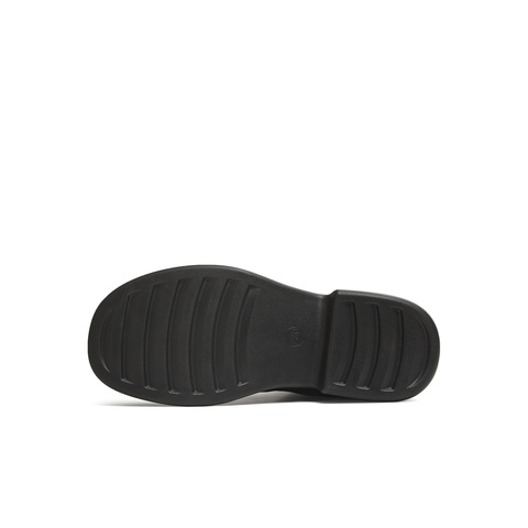 天美意2025冬新款平跟英伦复古百搭短靴女切尔西靴KQX23DD5